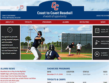 Tablet Screenshot of coasttocoastathletics.com